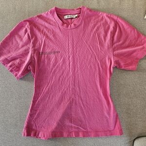 Pangaia PPRMINT™ organic cotton wide sleeve t-shirt